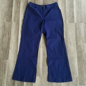 ST. John Sport By Marie Gray Blue Wide Leg Pants